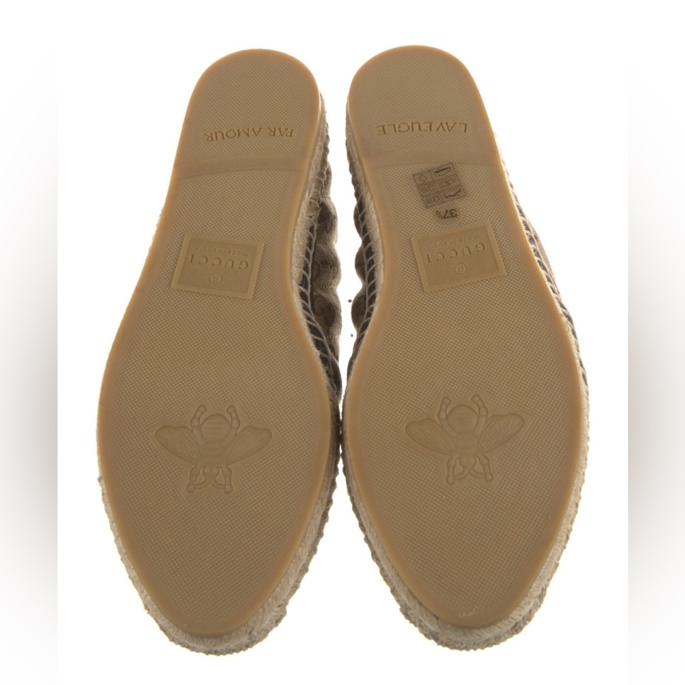 NWT Authentic Gucci Platform Logo Espadrilles Size 37.5 Willing to trade! - Picture 10 of 14